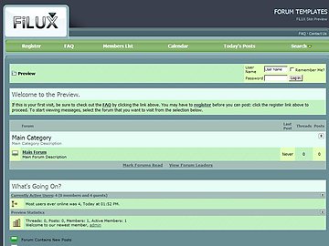 Free Download Textpattern forum template