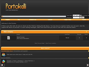 Latest Textpattern 3 Templates Free Download, Portokalli