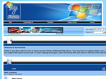 Latest vbulletin 3 Templates Free Download, Windows7