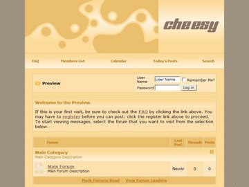 Latest Textpattern 3 Templates Free Download, Cheesy
