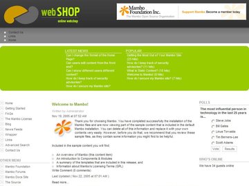 webshop