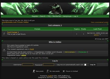 CounterStrike Green Theme